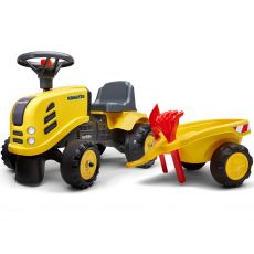 Дитячий трактор каталка з причепом Falk 286C Komatsu